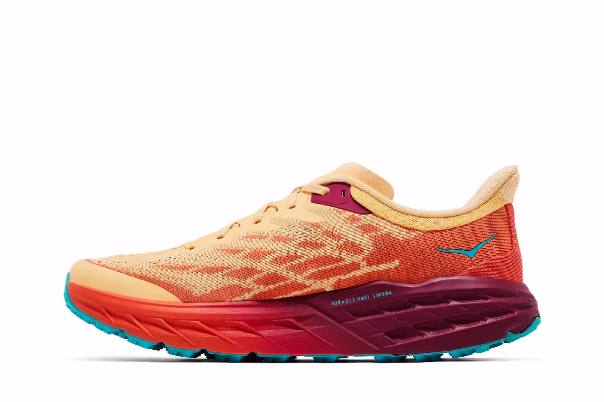 HOKA Speedgoat 5 Impala Flame, view 4