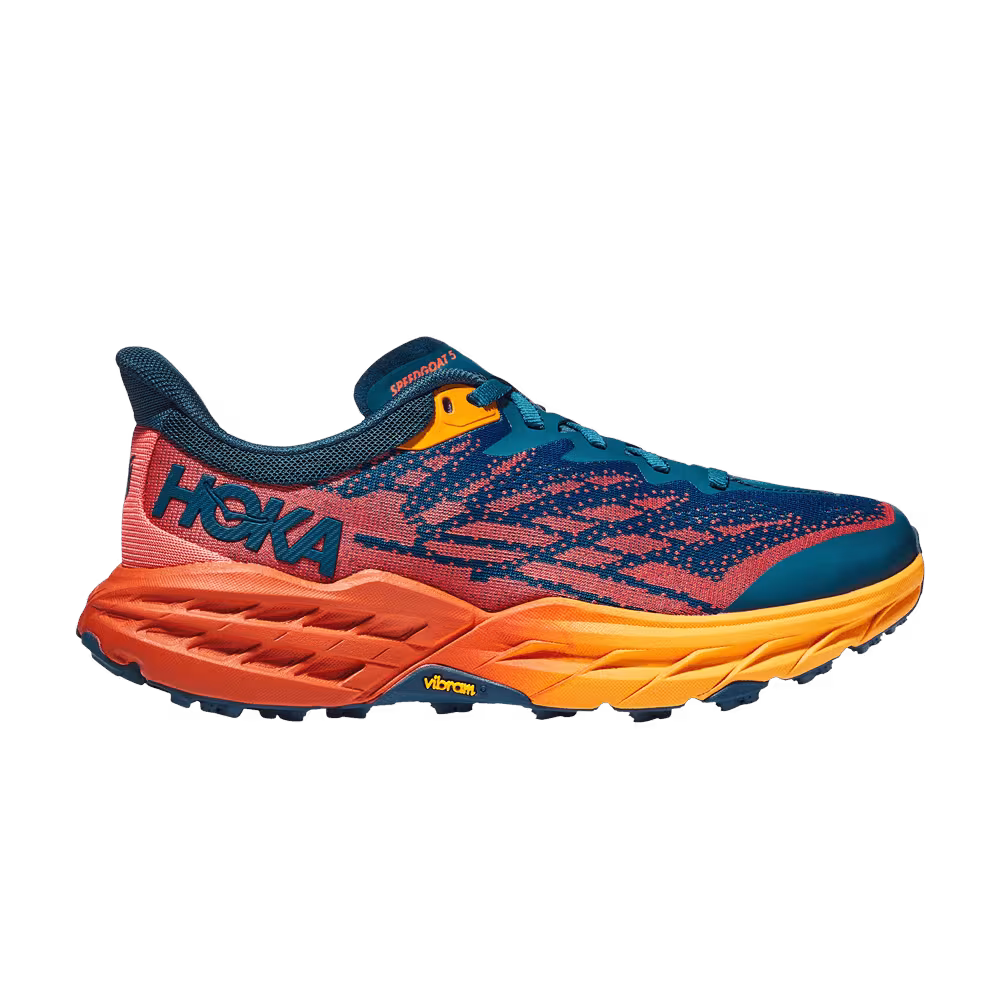 HOKA Women's Speedgoat 5 Blue Coral Camellia