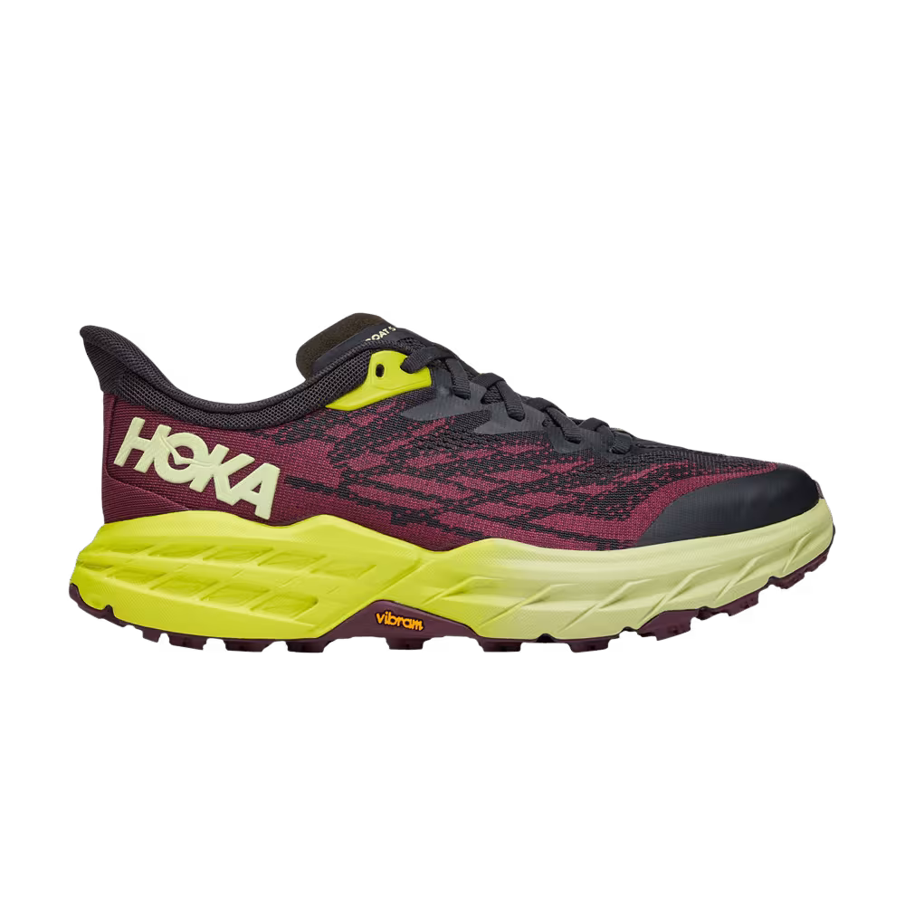 HOKA Women's Speedgoat 5 Blue Graphite Evening Primrose