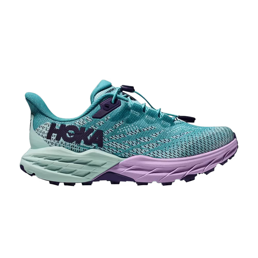 HOKA Speedgoat 5 Kids Ocean Mist Lilac