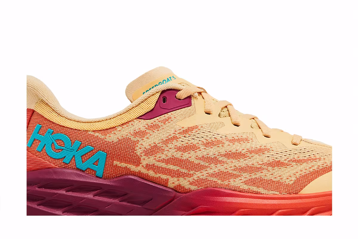 HOKA Women's Speedgoat 5 Impala Flame, view 3