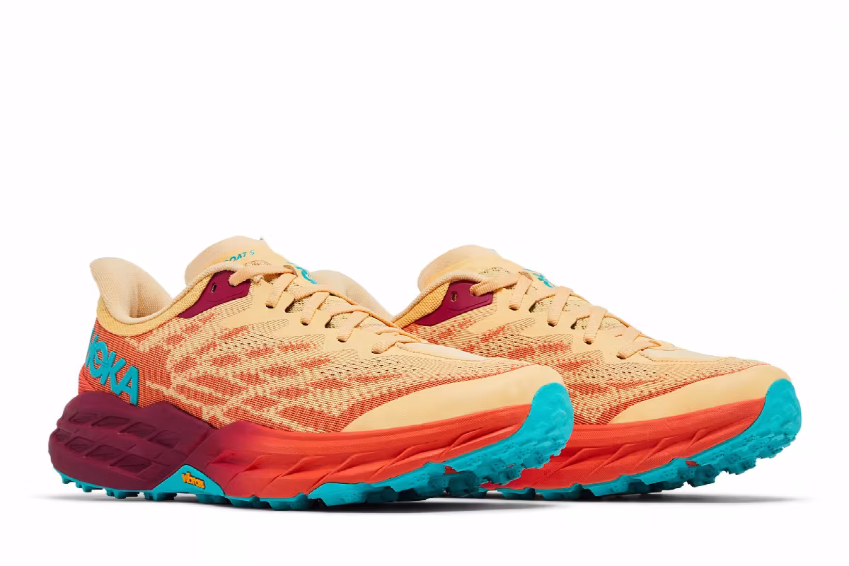 HOKA Women's Speedgoat 5 Impala Flame, view 9
