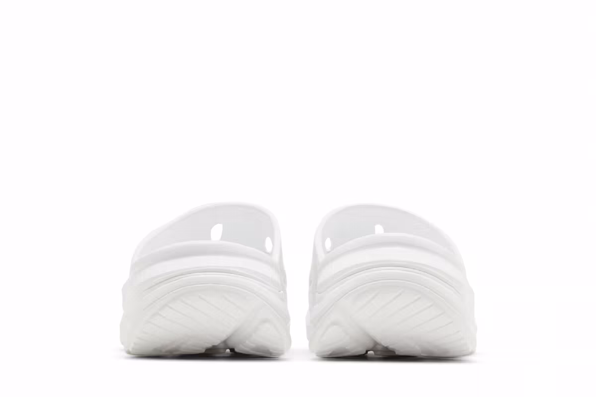 HOKA Ora Recovery Slide 3 Triple White, view 7