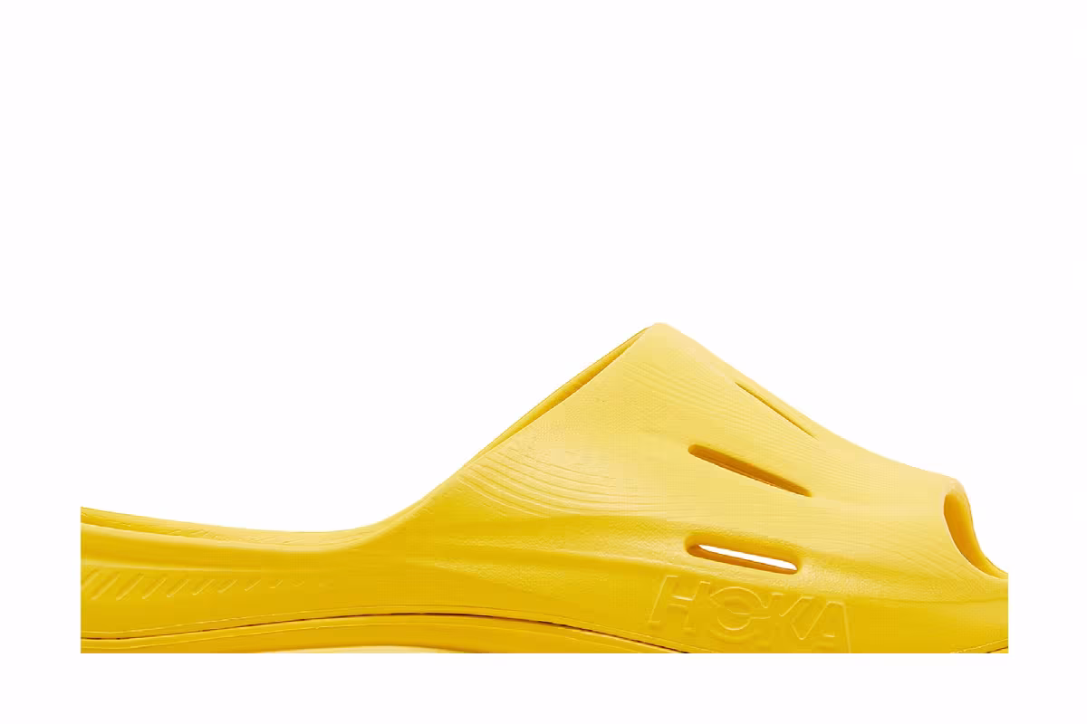 HOKA Ora Recovery Slide 3 Passion Fruit, view 3