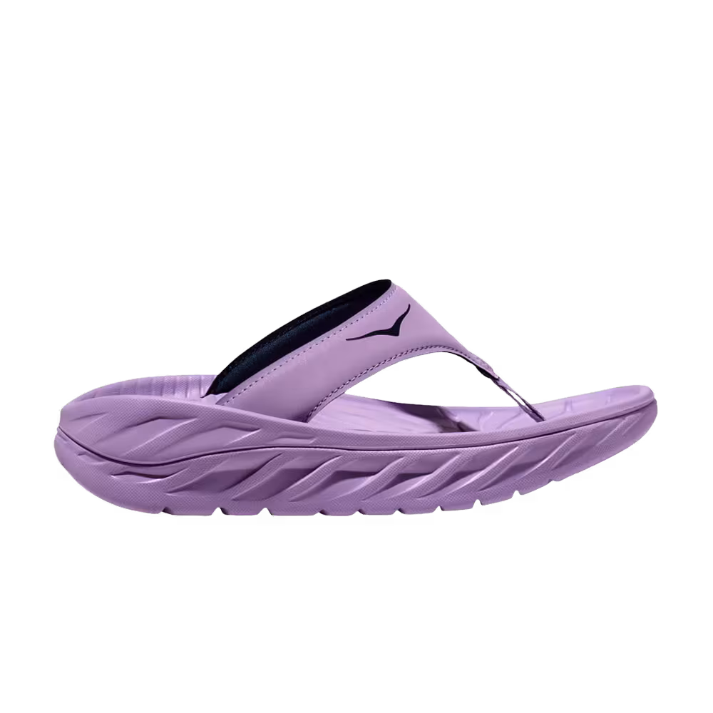 HOKA Women's Ora Recovery Flip Slide Violet Bloom