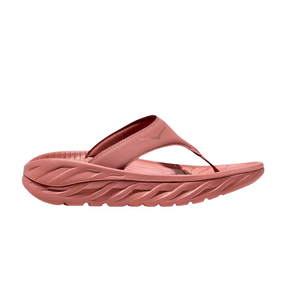 HOKA Women's Ora Recovery Flip Slide Earthenware
