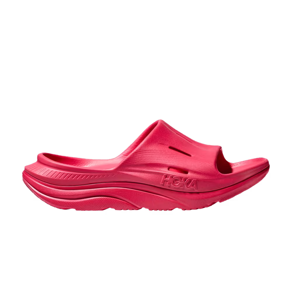 HOKA Ora Recovery Slide 3 Raspberry