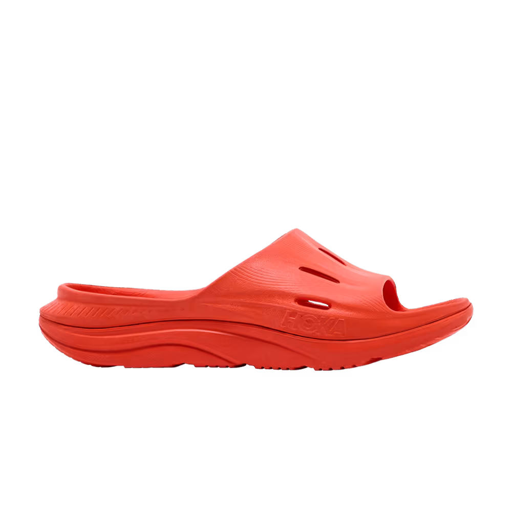 HOKA Ora Recovery Slide 3 Vibrant Orange