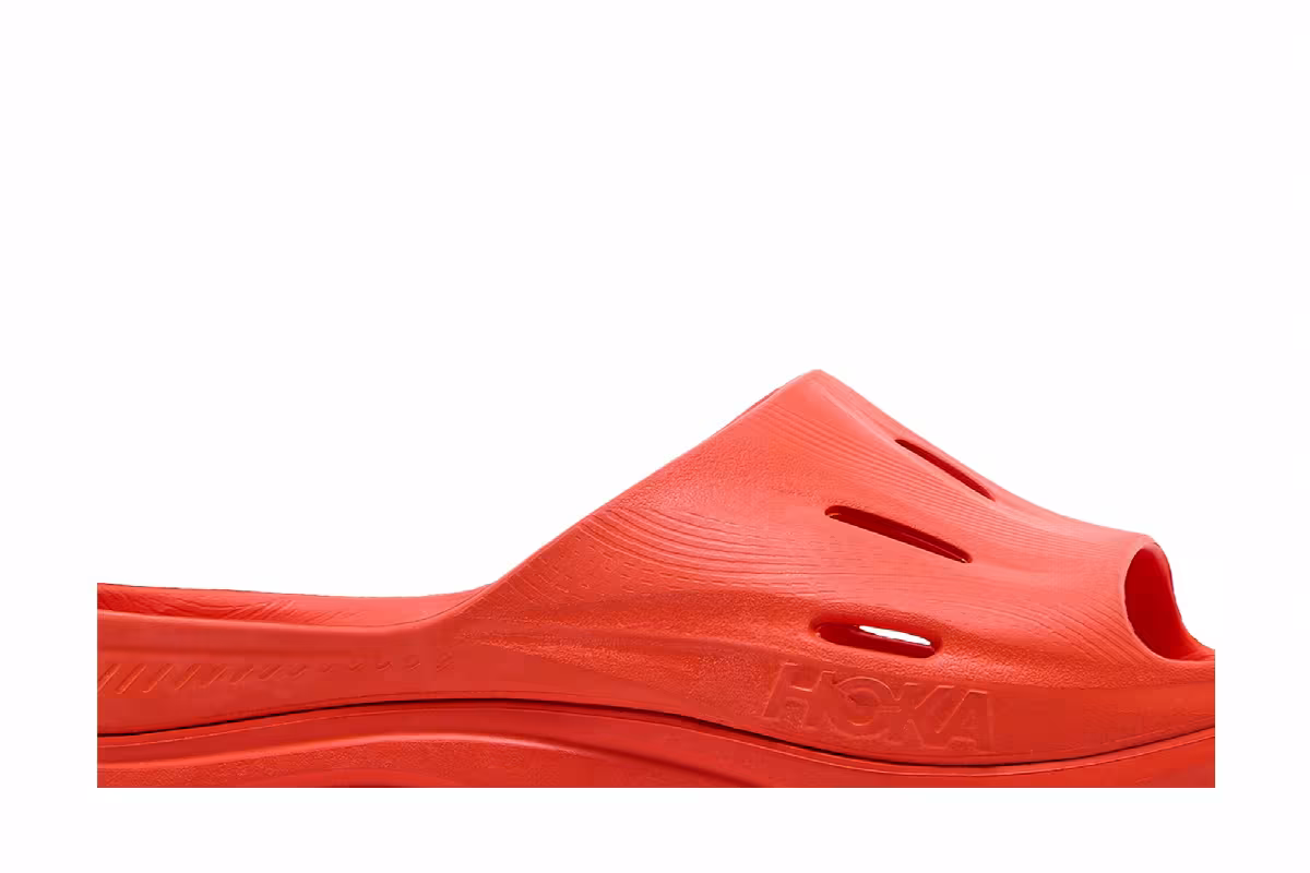 HOKA Ora Recovery Slide 3 Vibrant Orange, view 3