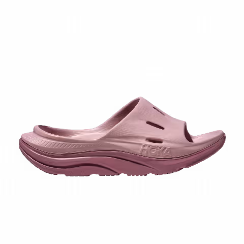 HOKA Ora Recovery Slide 3 'Pale Mauve'