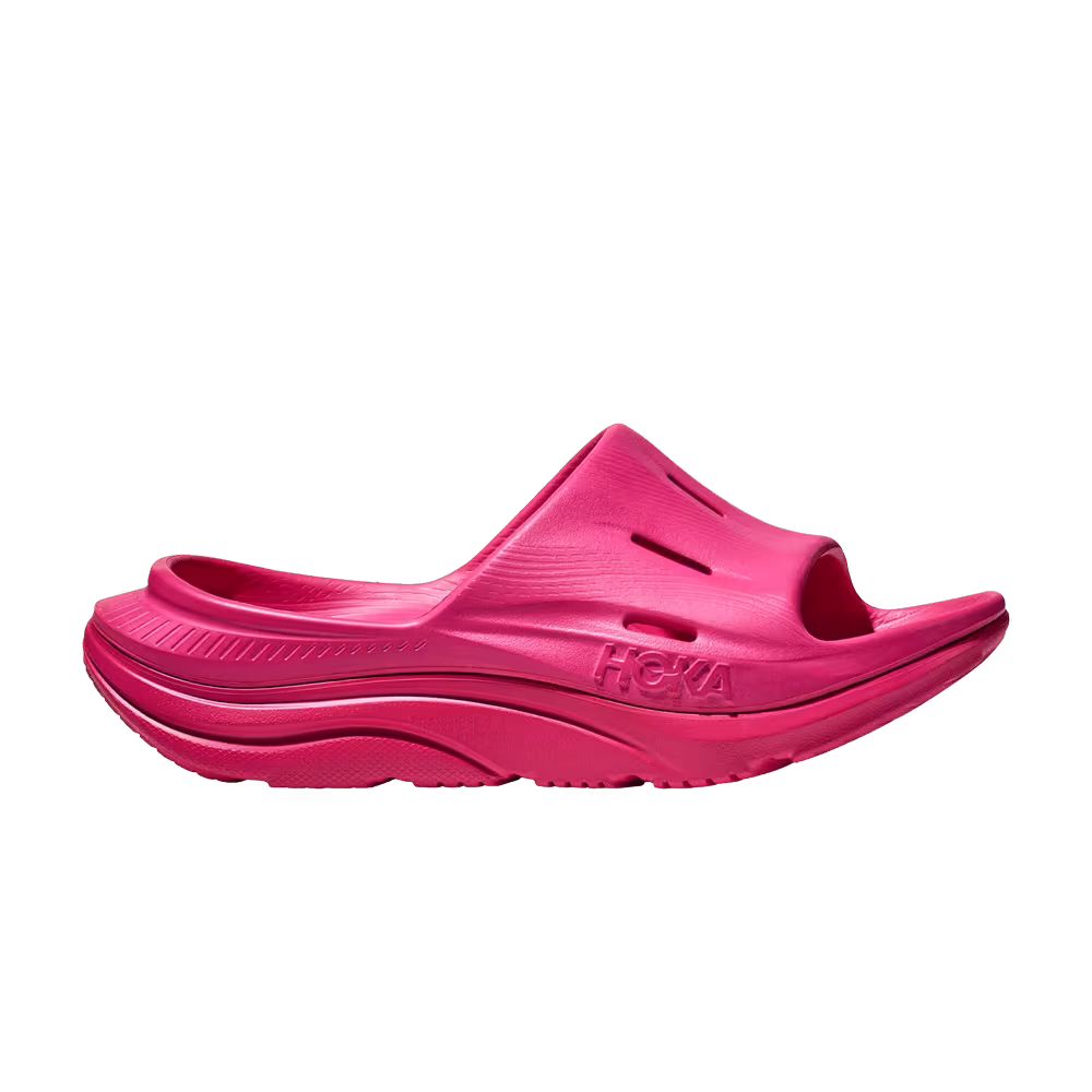 HOKA Ora Recovery Slide 3 Pink Yarrow