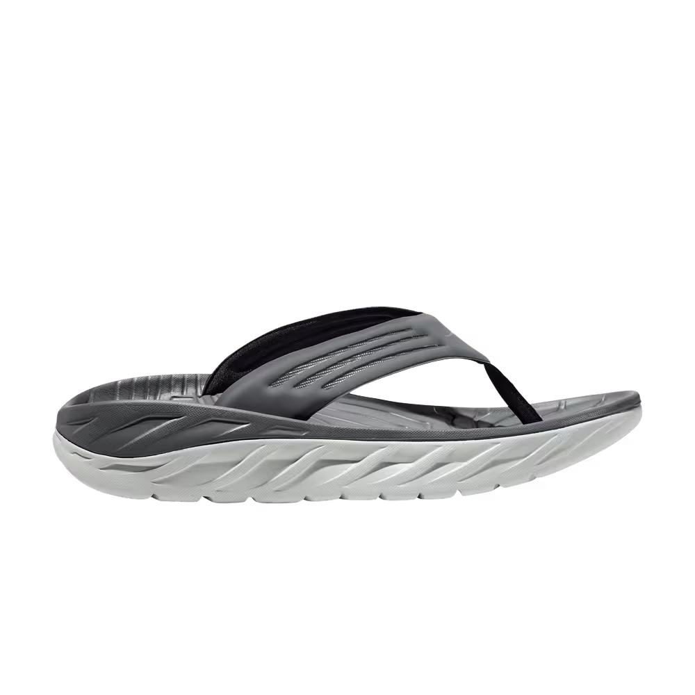 HOKA Ora Recovery Flip Slide Balsam Green Mercury