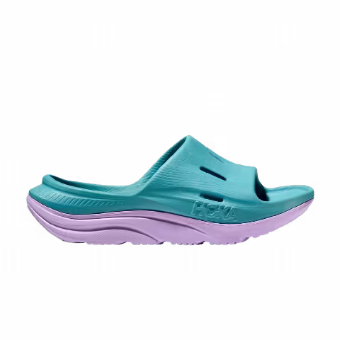 HOKA Ora Recovery Slide 3 Kids 'Ocean Mist Lilac'