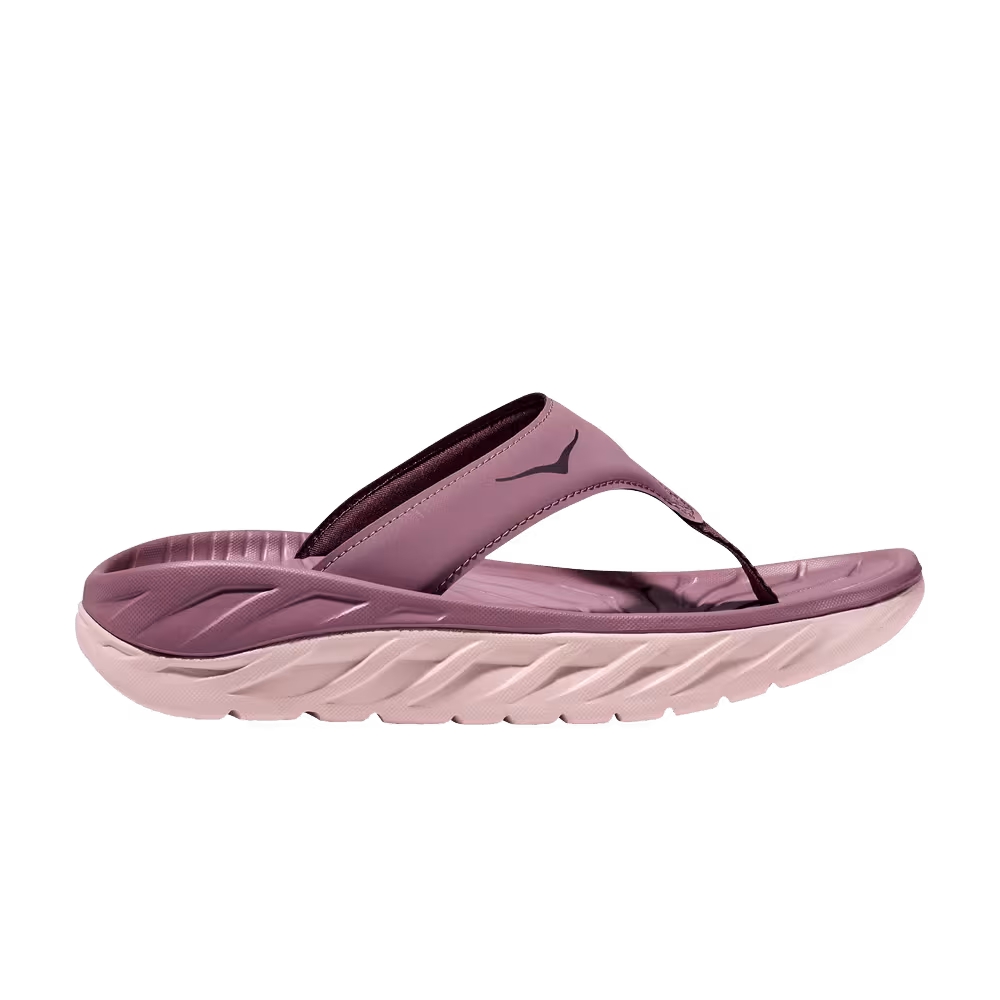 HOKA Women's Ora Recovery Flip Slide Wistful Mauve