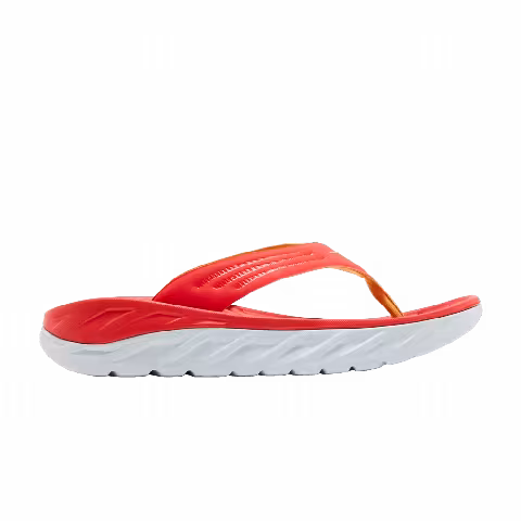 HOKA Ora Recovery Flip Slide 'Fiesta Amber Yellow'
