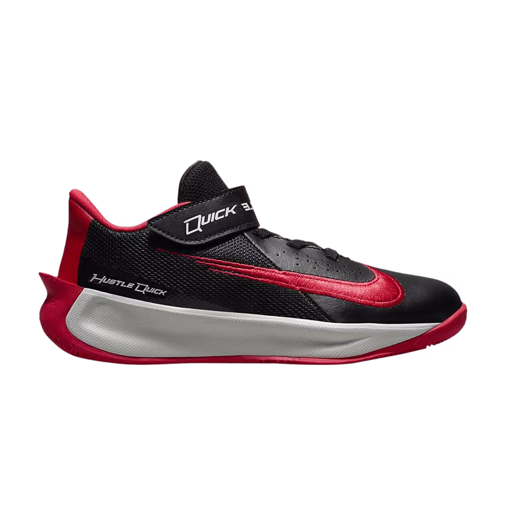 Nike Team Hustle Quick 3 PS Bred