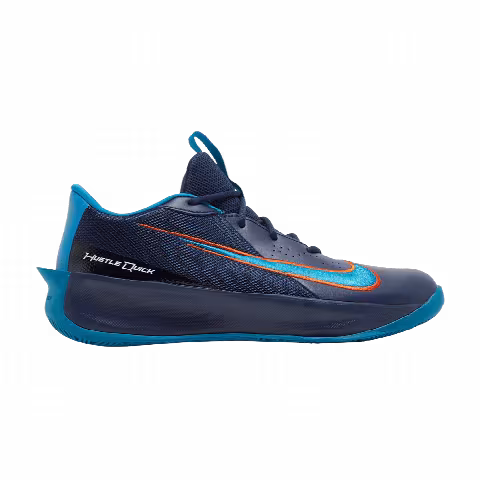 Nike Team Hustle Quick 3 GS 'Midnight Navy Orange'
