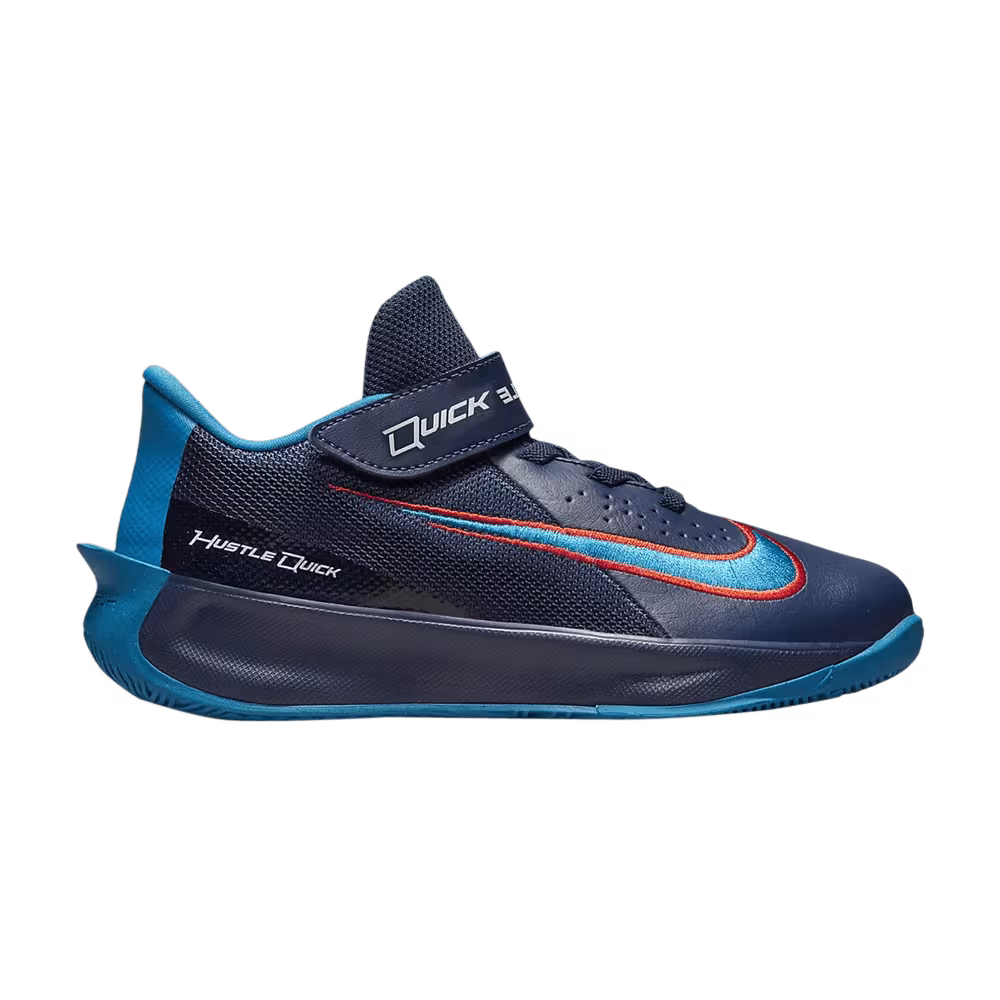 Nike Team Hustle Quick 3 PS Midnight Navy