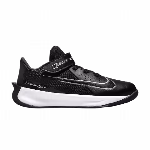 Nike Team Hustle Quick 3 PS 'Black White'