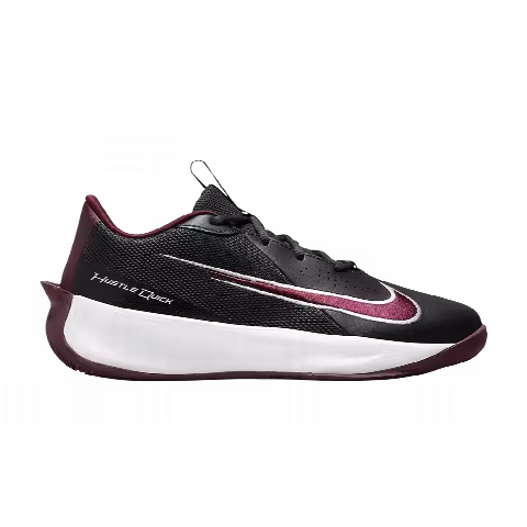 Nike Team Hustle Quick 3 GS 'Dark Smoke Grey Dark Beetroot'
