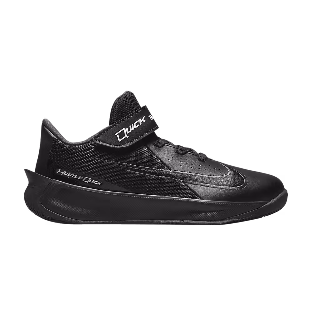 Nike Team Hustle Quick 3 PS Black