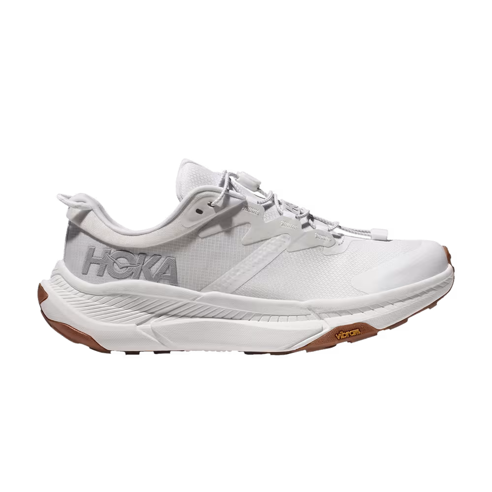 HOKA Transport White Gum