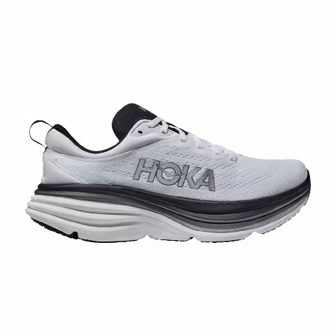 HOKA Bondi 8 'White Black'