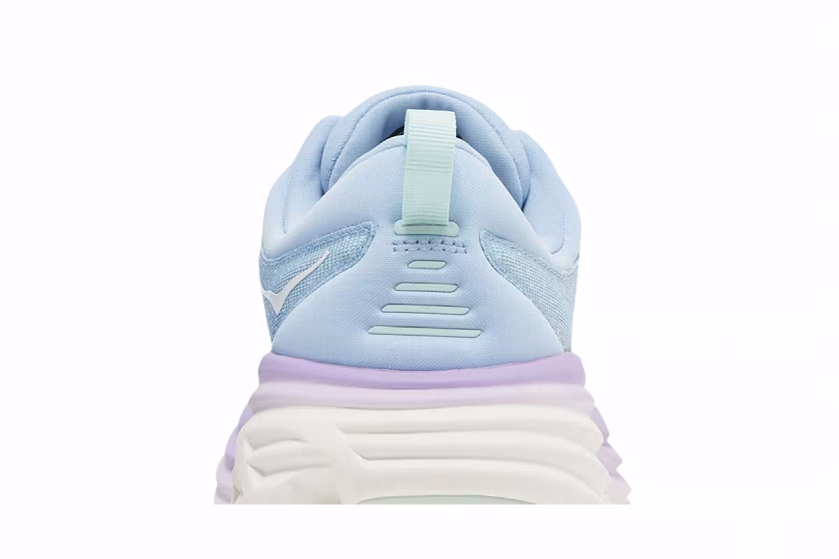 HOKA Women's Bondi 8 Airy Blue Sunlit Ocean, view 8