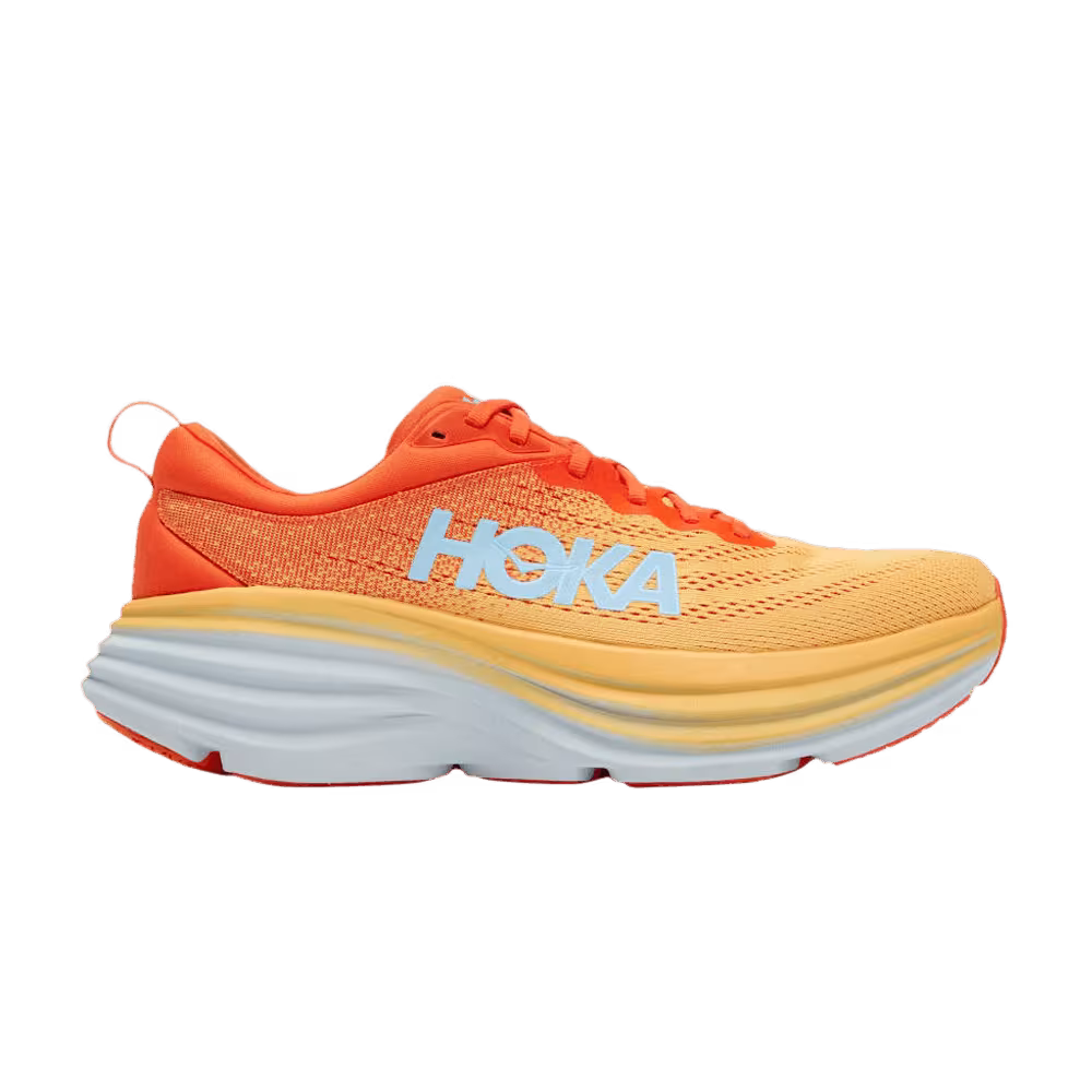 HOKA Bondi 8 Puffins Bill Amber Yellow