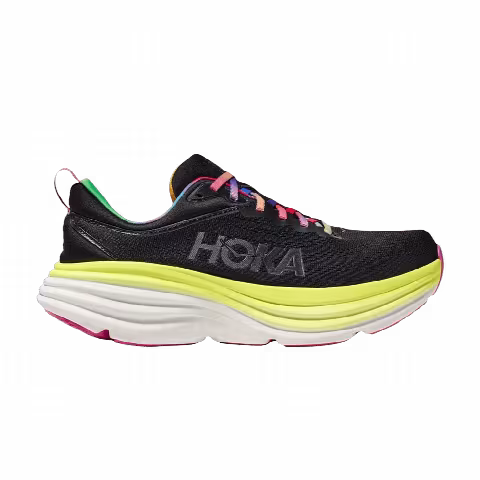 HOKA Wmns Bondi 8 'Black Rainbow'