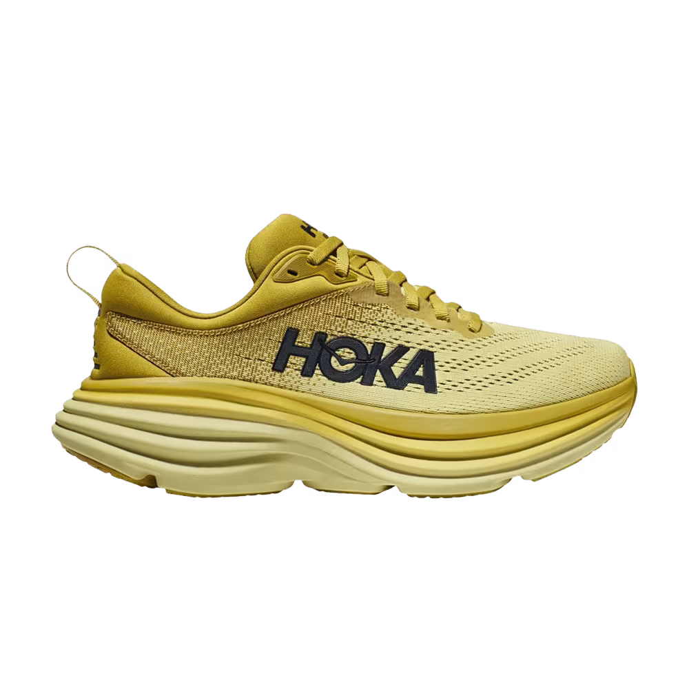 HOKA Women's Bondi 8 Golden Lichen Celery Root