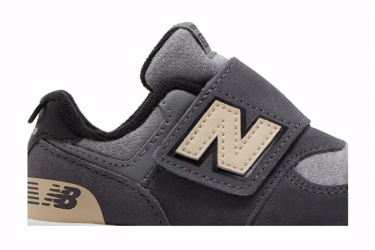 New Balance 574 New-B Hook & Loop Toddler Grey Day 2024 - Magnet, view 3
