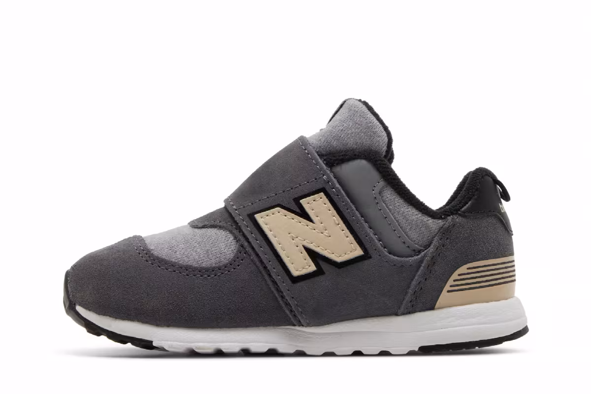 New Balance 574 New-B Hook & Loop Toddler Grey Day 2024 - Magnet, view 4