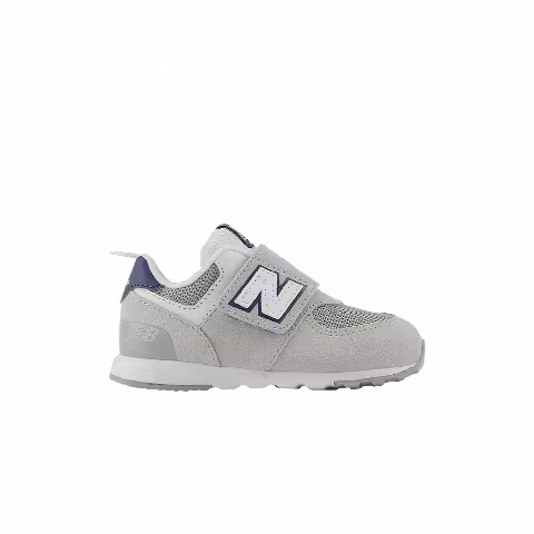 New Balance 574 New-B Hook & Loop Toddler 'Brighton Grey Navy'