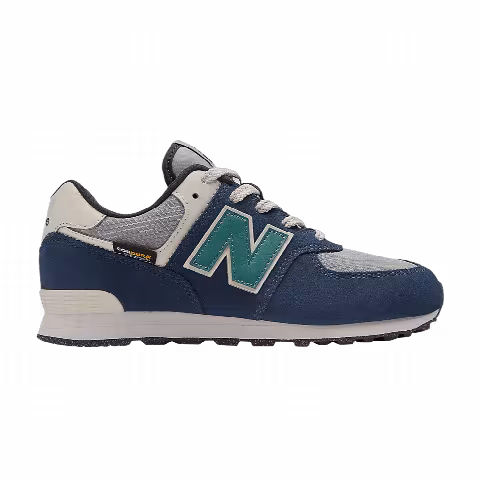New Balance 574 Little Kid 'Cordura Pack - Navy Slate Grey'