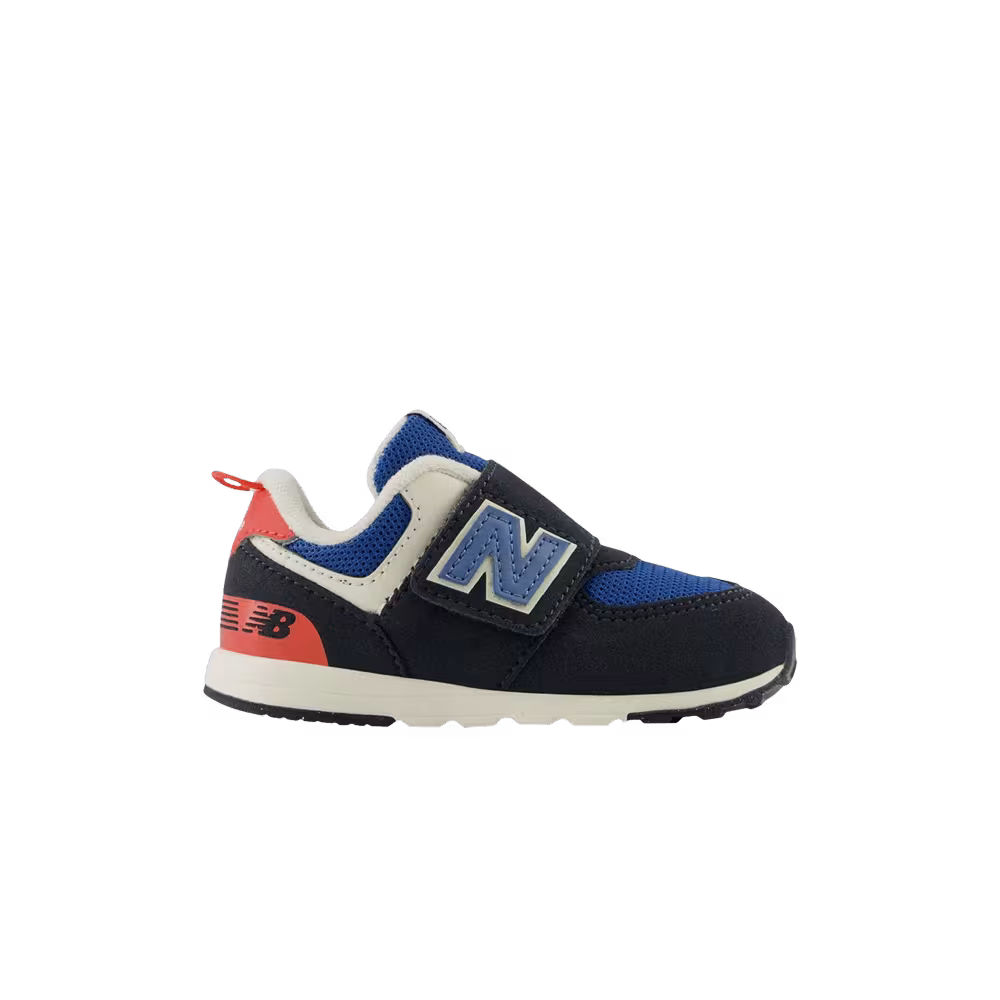 New Balance 574 New-B Hook & Loop Toddler Phantom Blast Red