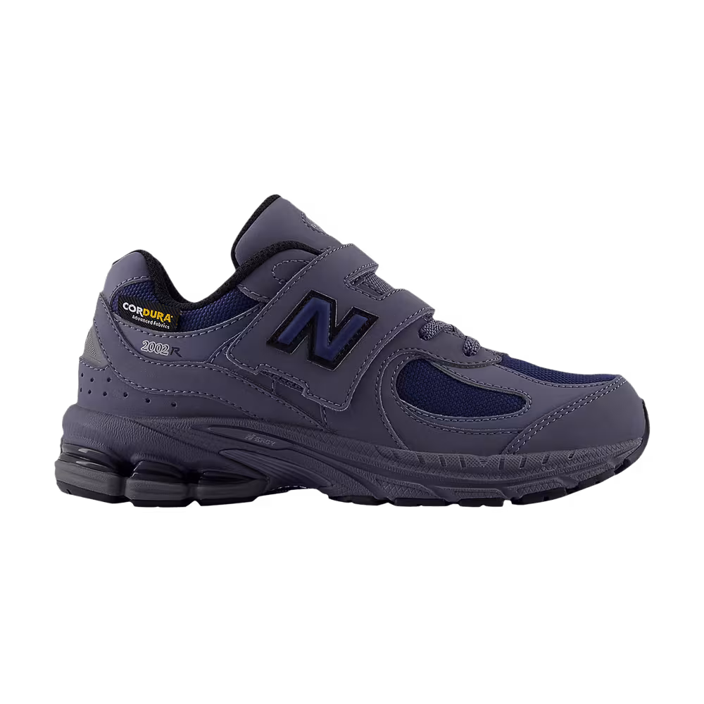 New Balance 2002R Hook & Loop Little Kid Wide Cordura Pack - Dark Arctic Grey