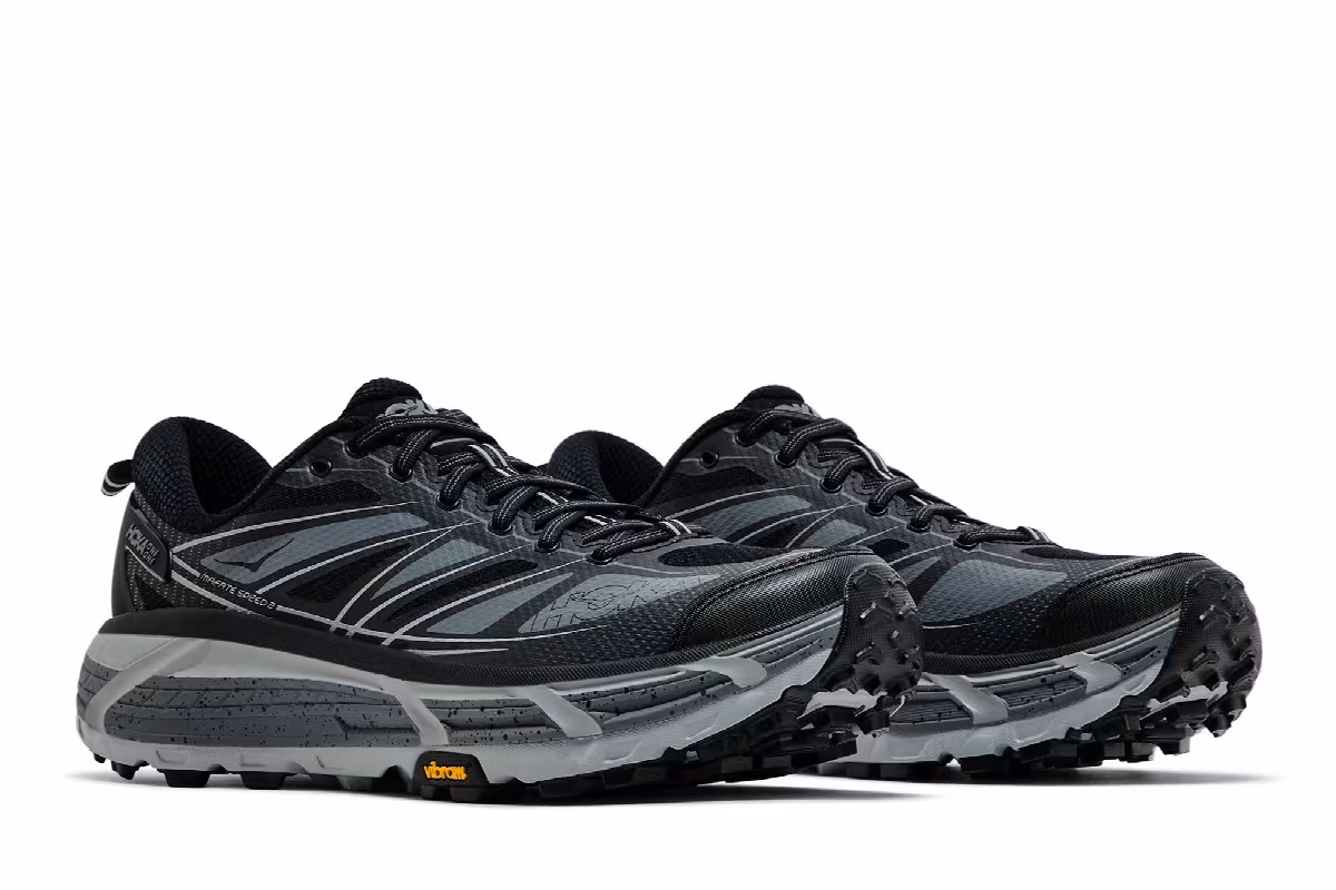 HOKA Mafate Speed 2 Black Castlerock, view 9