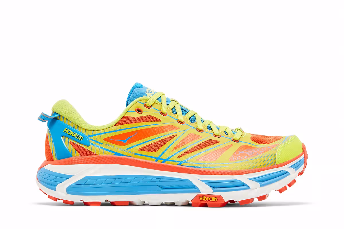 HOKA Mafate Speed 2 Flame Evening Primrose, view 2
