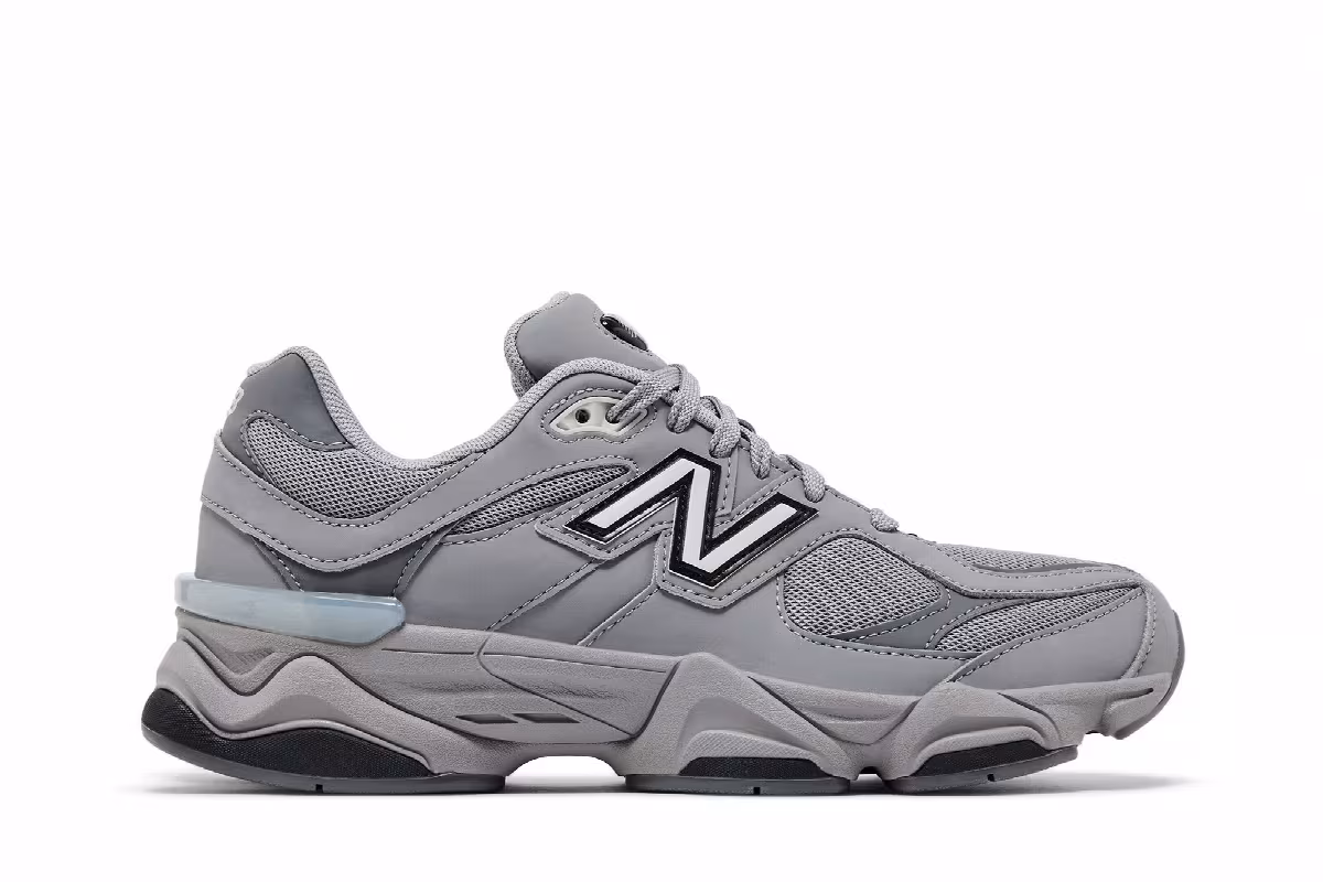 New Balance 9060 Big Kid Shadow Grey, view 2