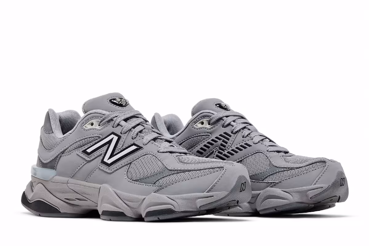 New Balance 9060 Big Kid Shadow Grey, view 9