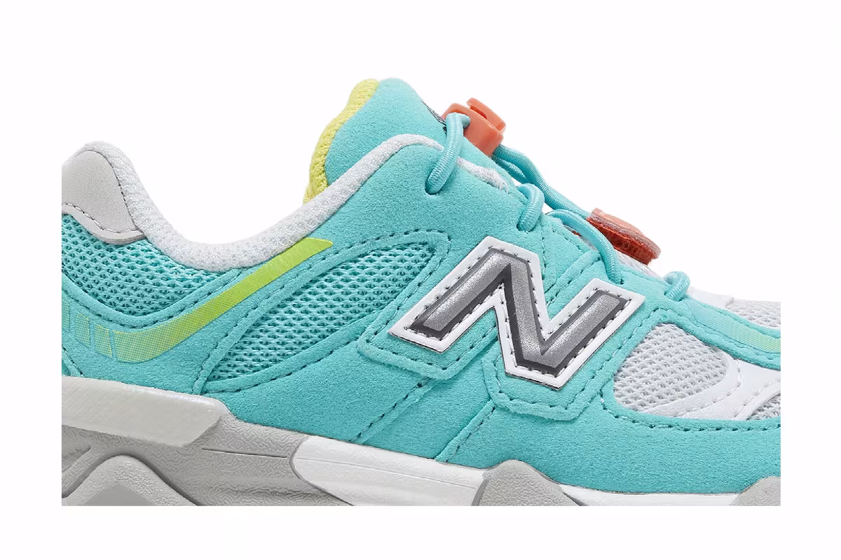 New Balance 9060 Toddler Cyan Burst, view 3
