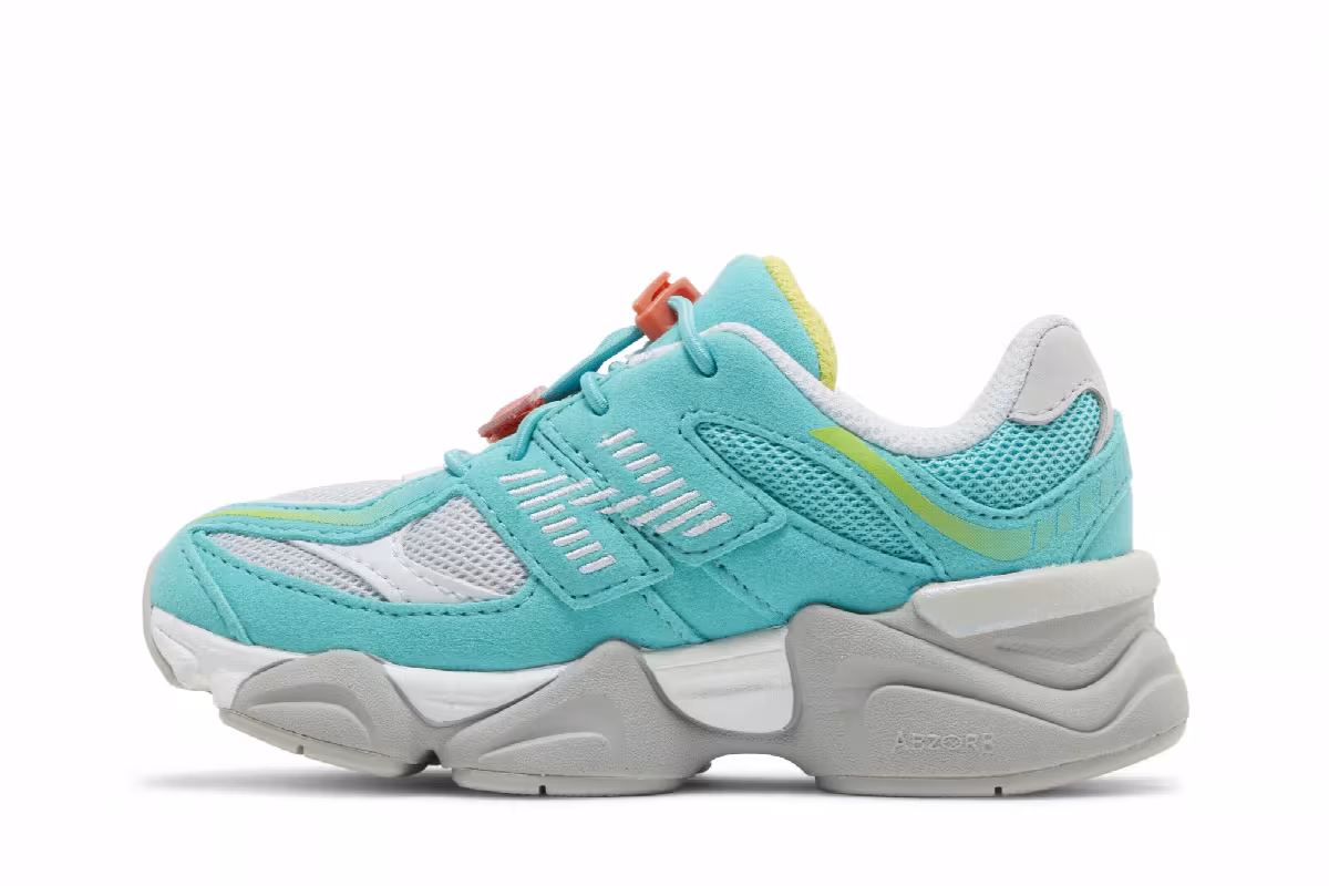 New Balance 9060 Toddler Cyan Burst, view 4