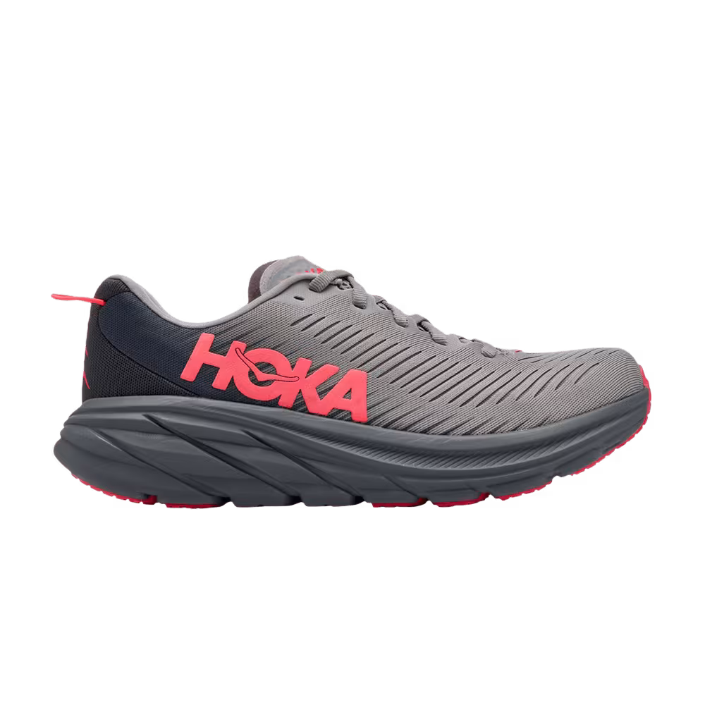 HOKA Women's Rincon 3 Sharkskin Diva Pink