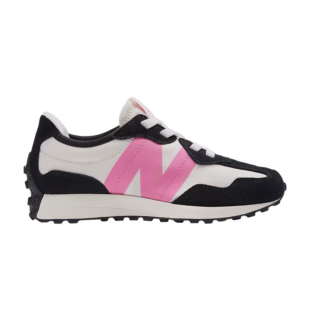 New Balance 327 Little Kid Wide Black Real Pink
