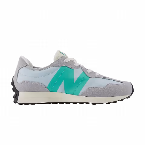 New Balance 327 Big Kid 'Aluminum Grey Cyber Jade'