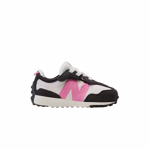 New Balance 327 New-B Hook & Loop Toddler 'Black Real Pink'