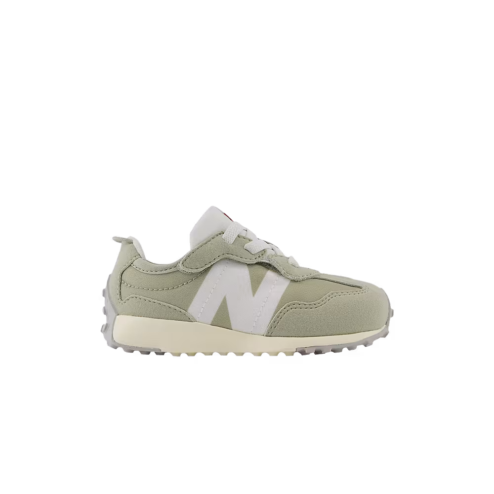 New Balance 327 New-B Hook & Loop Kids Wide Olivine