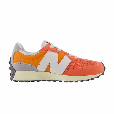 New Balance 327 Little Kid Wide 'Gulf Red Sun Glow'