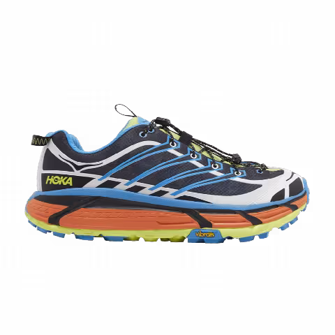 HOKA Mafate Three2 'Black Diva Blue Orange'